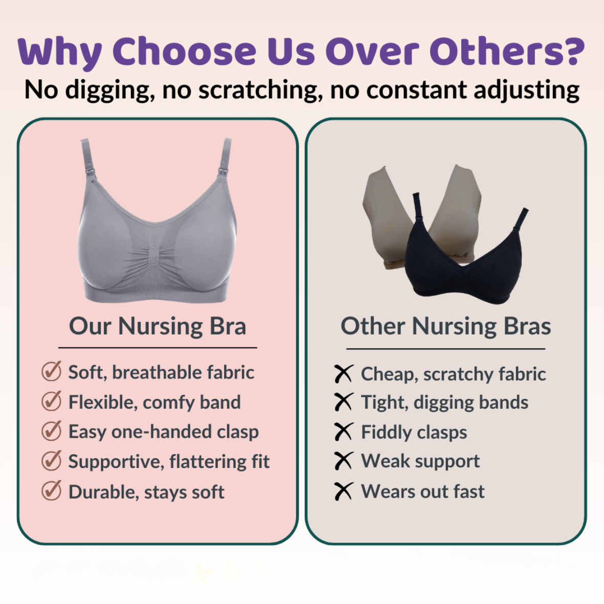 Mother’s Bra™ – Dream Nursing Bra!